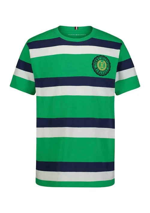 Tommy Hilfiger Boys 4-7 Varsity Striped T-Shirt