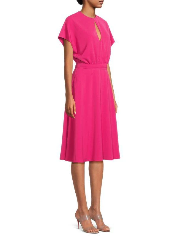 Black Halo Lovewick Dolman-Sleeve Midi-Dress 3