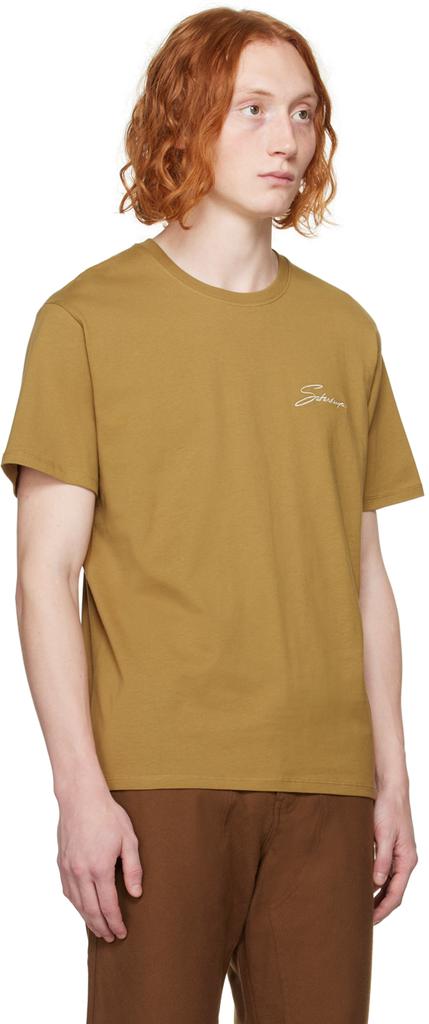 Saturdays NYC Tan Signature T-Shirt