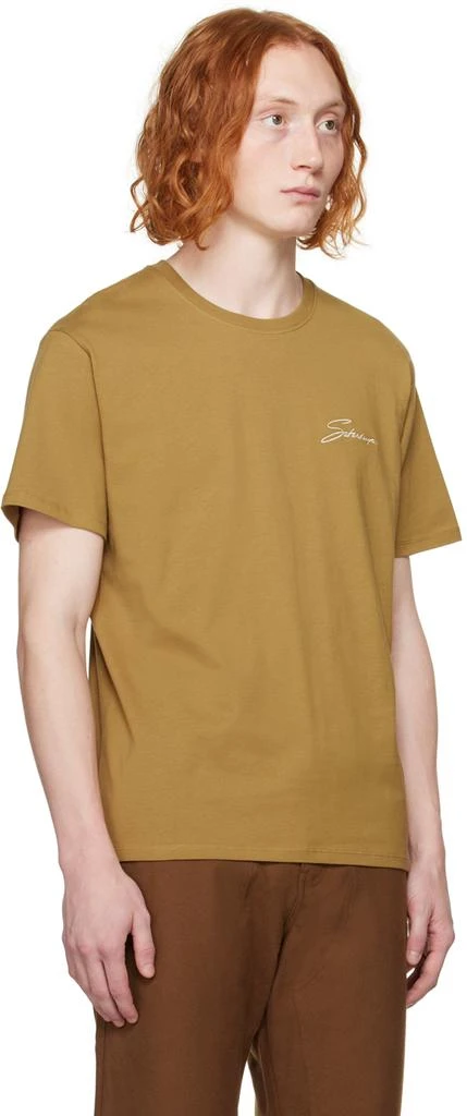 Saturdays NYC Tan Signature T-Shirt 2