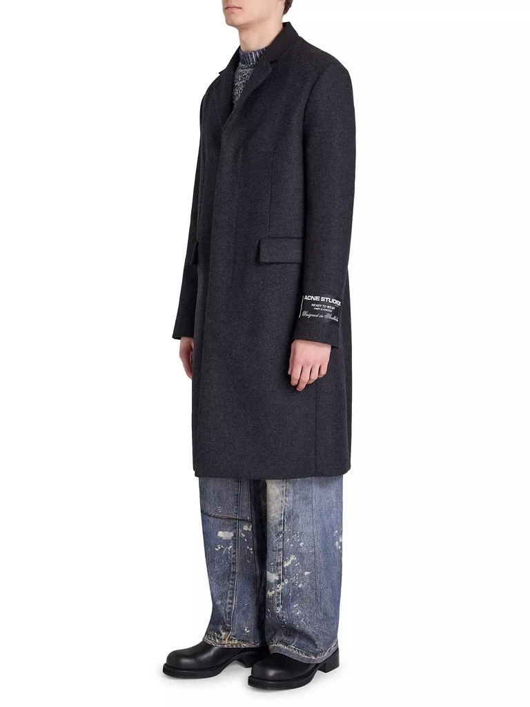 Acne Studios Orkar Wool-Blend Coat 4