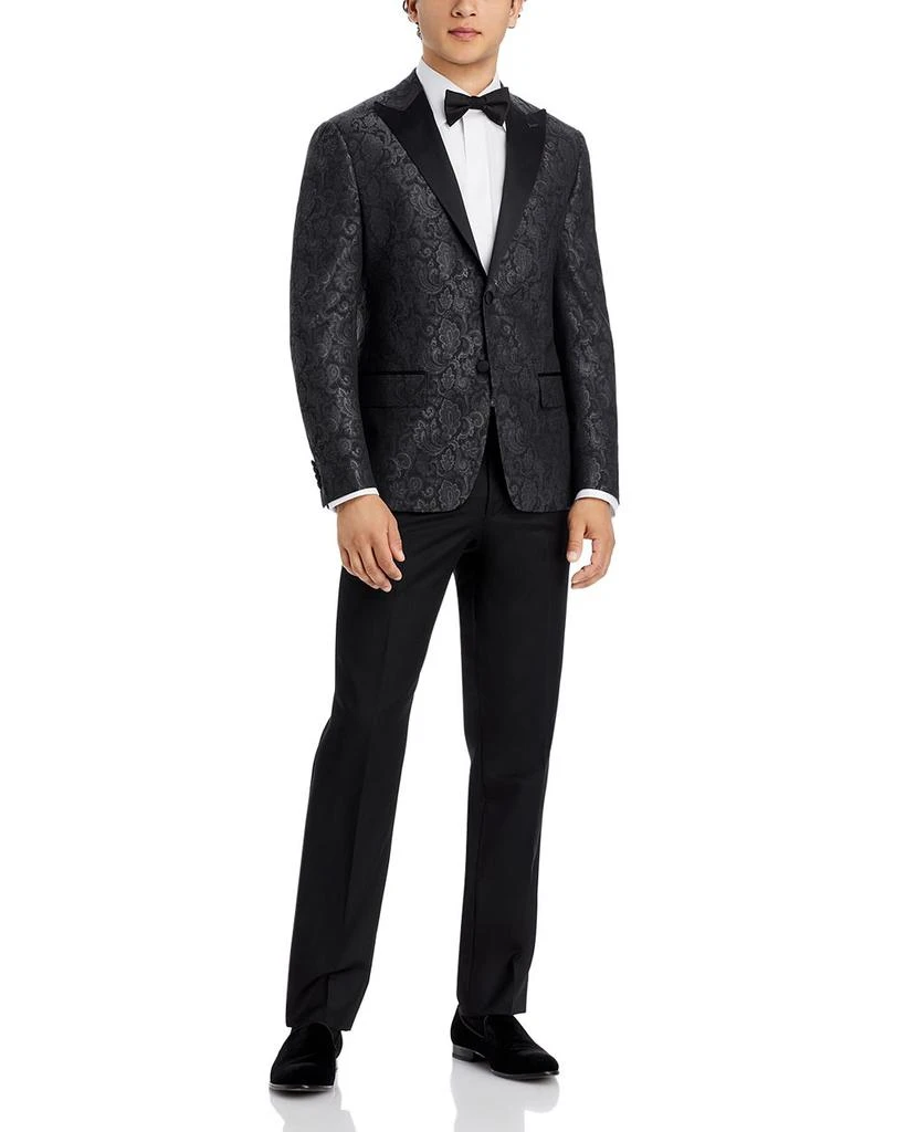 Robert Graham Metallic Paisley Jacquard Modern Fit Dinner Jacket 2