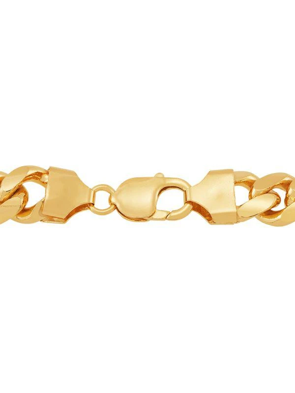 Saks Fifth Avenue 14K Yellow Goldplated Cuban Chain Necklace 2