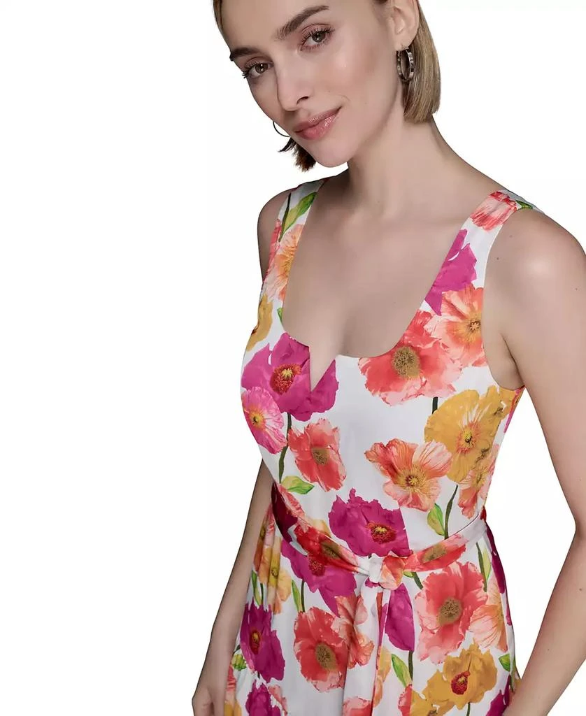 Karl Lagerfeld Paris Women's Floral-Print A-Line Dress 2