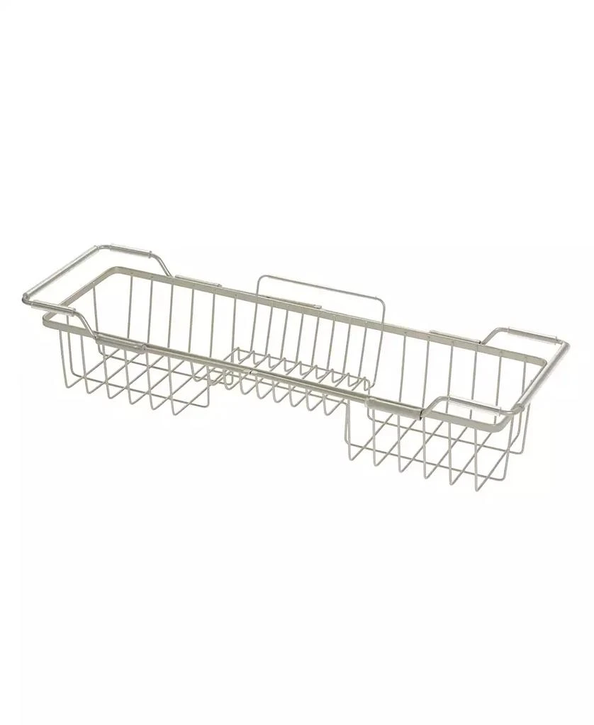 iDesign Everett Adjustable Over Bathtub Caddy, Bath Tray 1