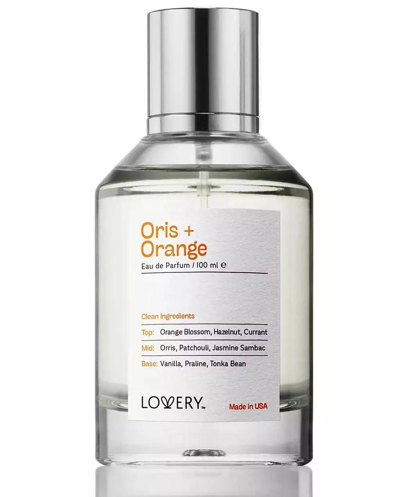 Lovery Oris + Orange Eau de Parfum, 3.4 oz. 1