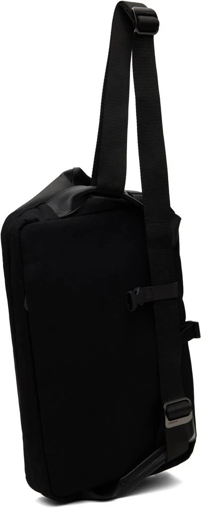 Côte & Ciel Black Riss Coated Canvas Document Holder 3