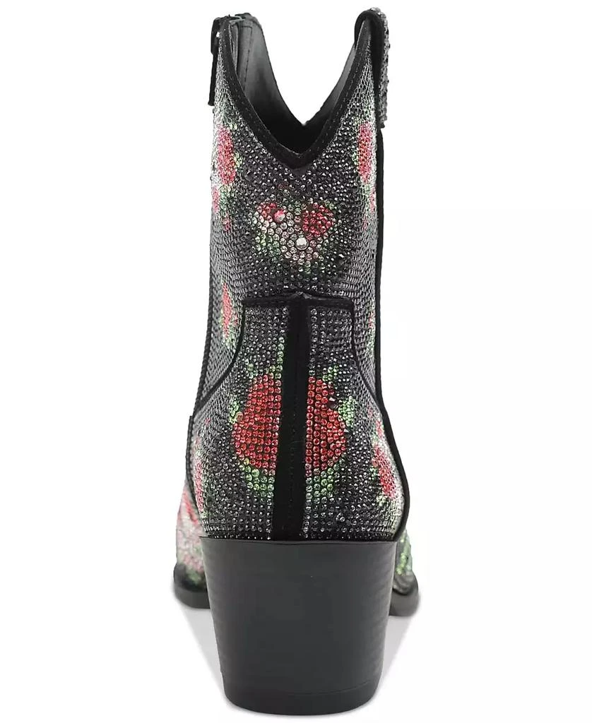 Wild Pair Lacey Floral Bling Booties, Created for Macy's 3