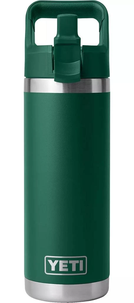 YETI YETI 18 oz. Rambler Bottle with Color-Matched Straw Cap 3