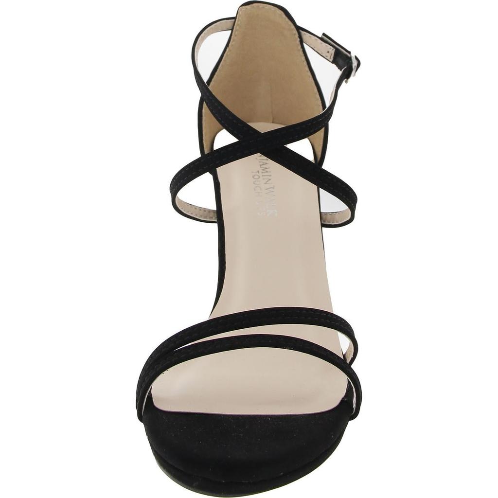 Touch Ups Womens Buckle Ankle Strap
