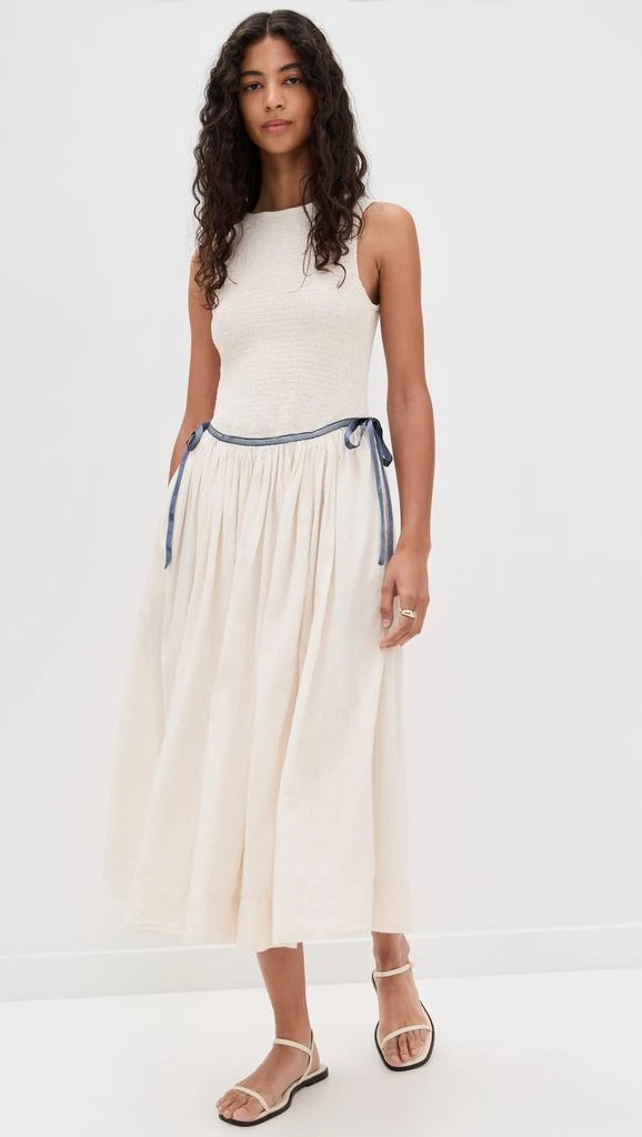 Free People Nightingale Solid Midi Dress 4