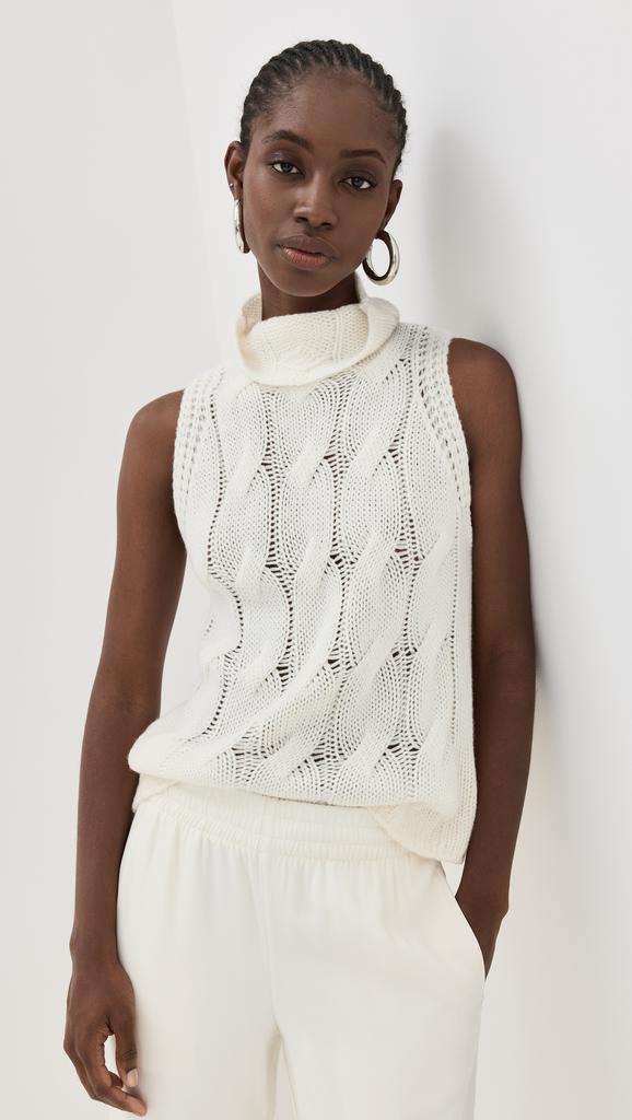 Sablyn Cashmere Saige B Cropped Turtleneck