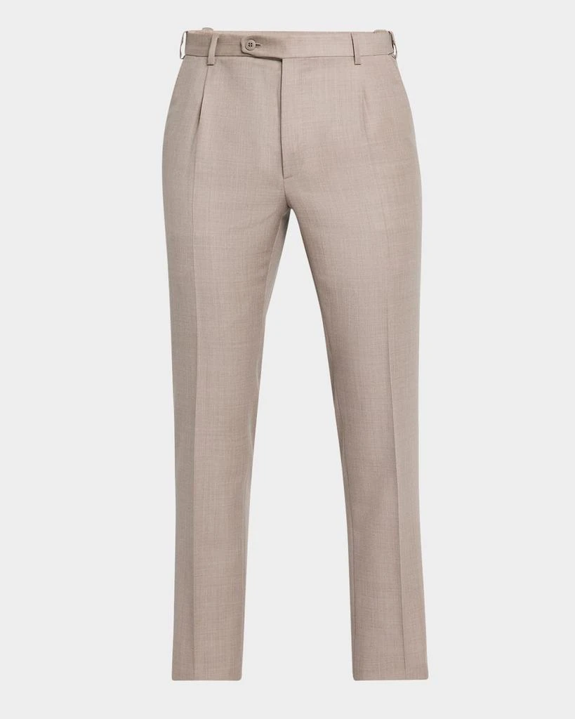 Brioni Men's Wool Twill Trousers 1
