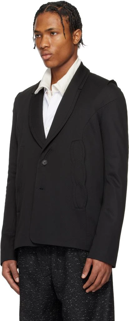 Kiko Kostadinov Black Ostro Blazer 4
