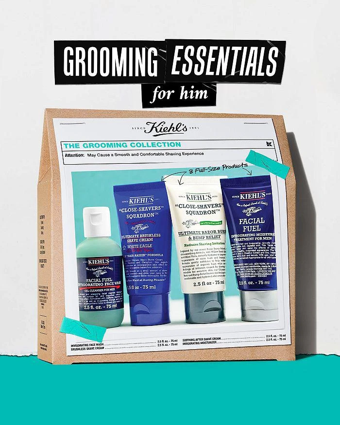 Kiehl's Grooming Regimen Men's Skincare Set ($88 value) 8