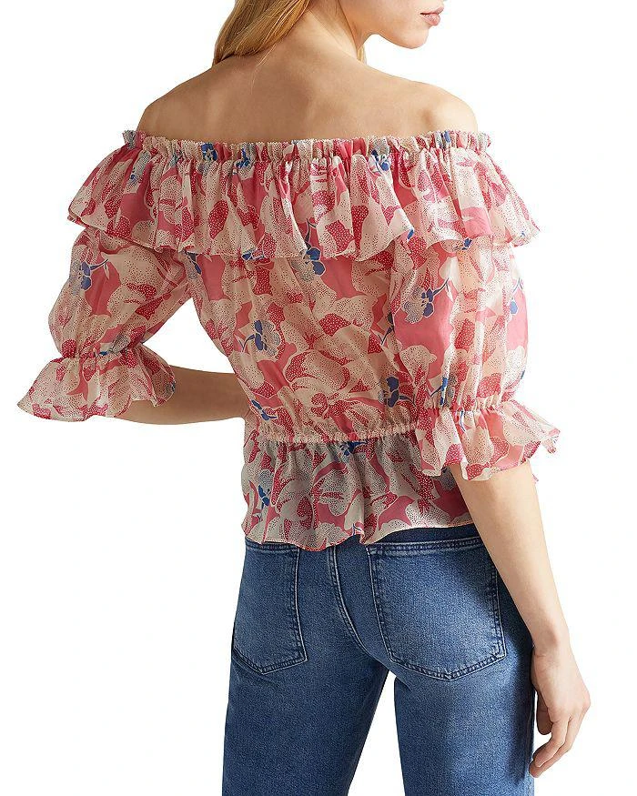 Ted Baker London Harina Printed Off-the-Shoulder Top 2