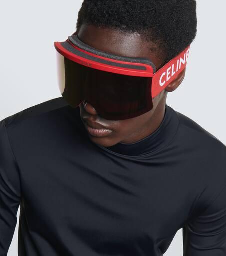 Celine Eyewear Logo ski goggles