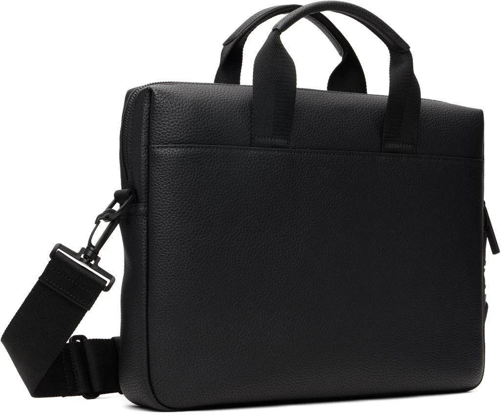 Hugo Boss Black Stacked Logo Briefcase 3