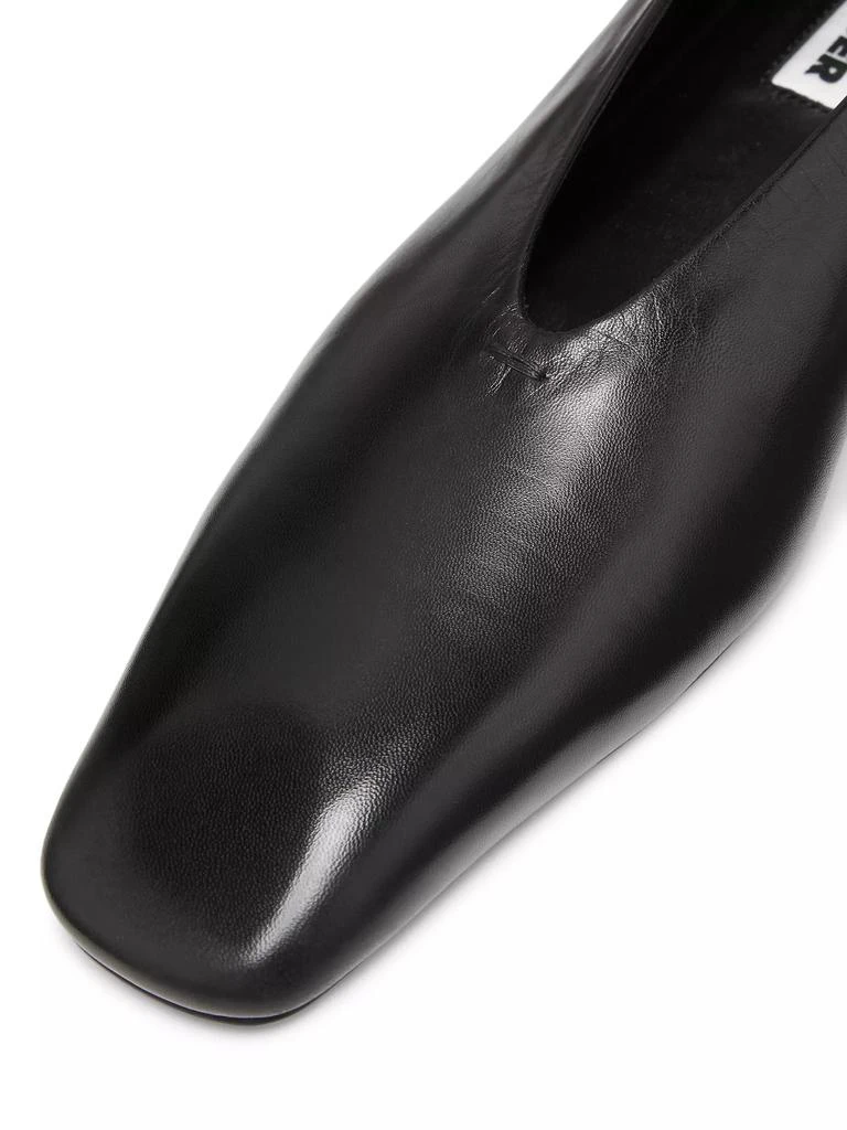 Jil Sander Leather Ballerina Flats 5