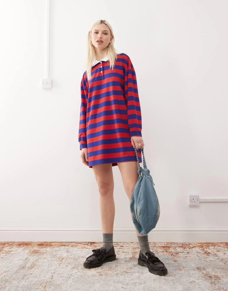 90s polo dress Vintage 90s Black Zip Front Cover Up Mini Dress
