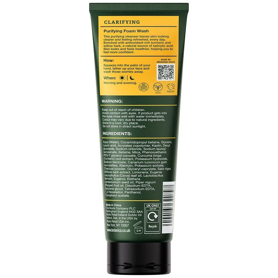 Botanics Clarifying Purifying Foam Wash 2