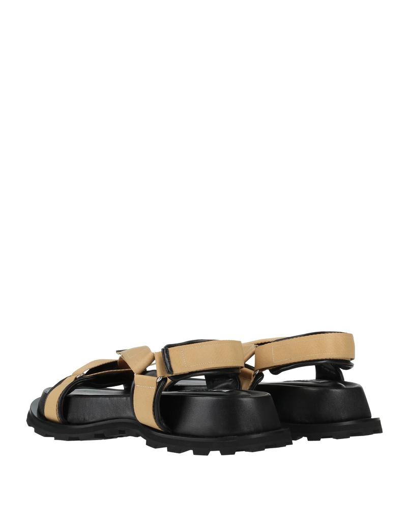 サンダル・ミュール JIL SANDER  beige leather sandals Jil Sander Block Heeled Leather Sandals - Beige | Garmentory
