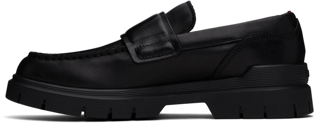 Hugo Boss Black Double Stitching Loafers 3