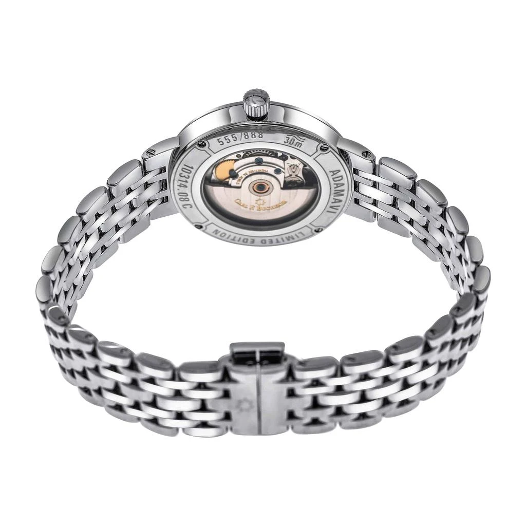 Carl F. Bucherer Carl F. Bucherer Adamavi AutoDate Diamond Limited Edition 39mm Stainless Steel Automatic Men's Watch 00.10314.08.19.98 3