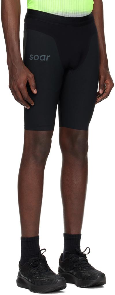 Soar Running Black Speed Shorts