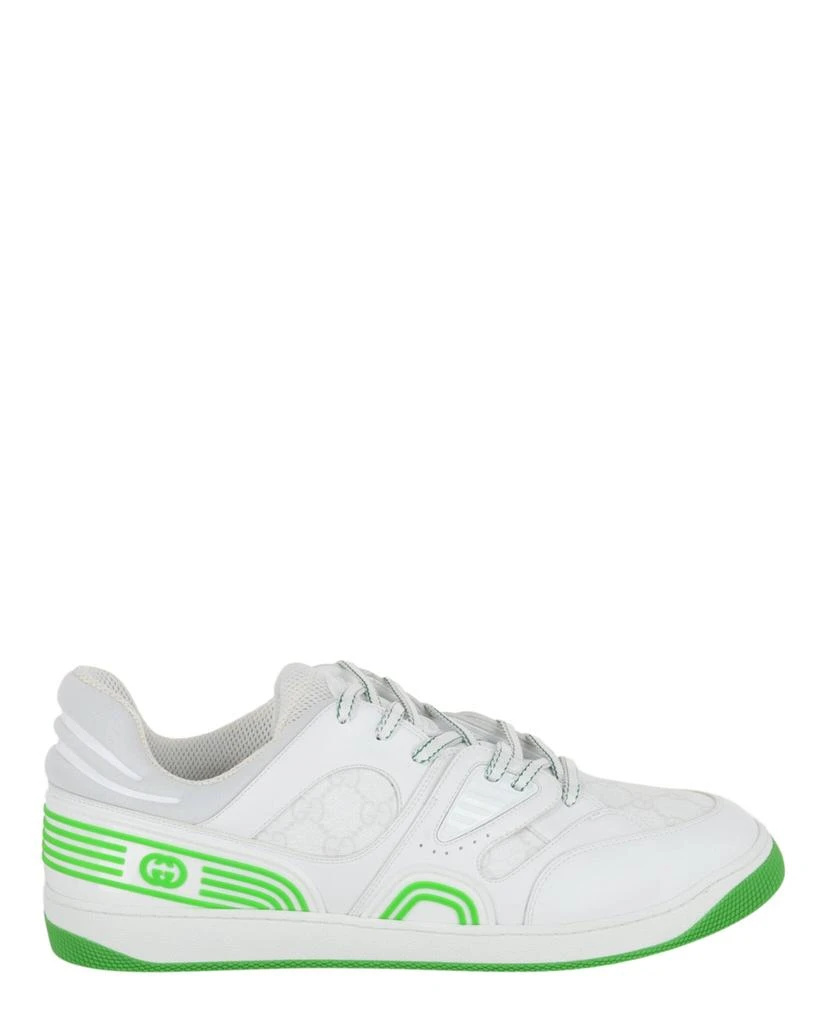 Gucci Basket Leather Low-Top Sneakers 1