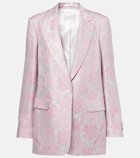 Dries Van Noten Floral jacquard blazer 1