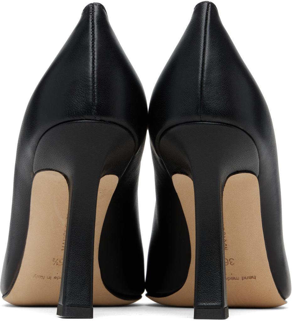 Manolo Blahnik Black Moira Heels - High Heels - Free Shipping