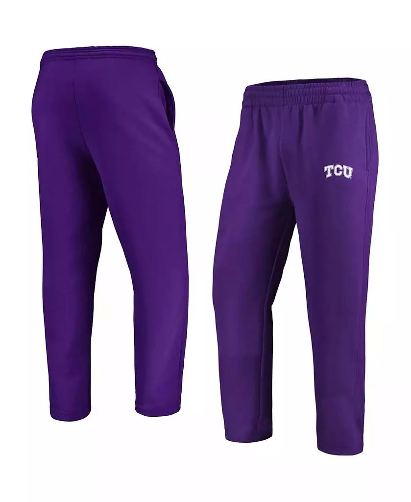 Fanatics Men's Purple TCU Horned Frogs Corner Logo Pants 1