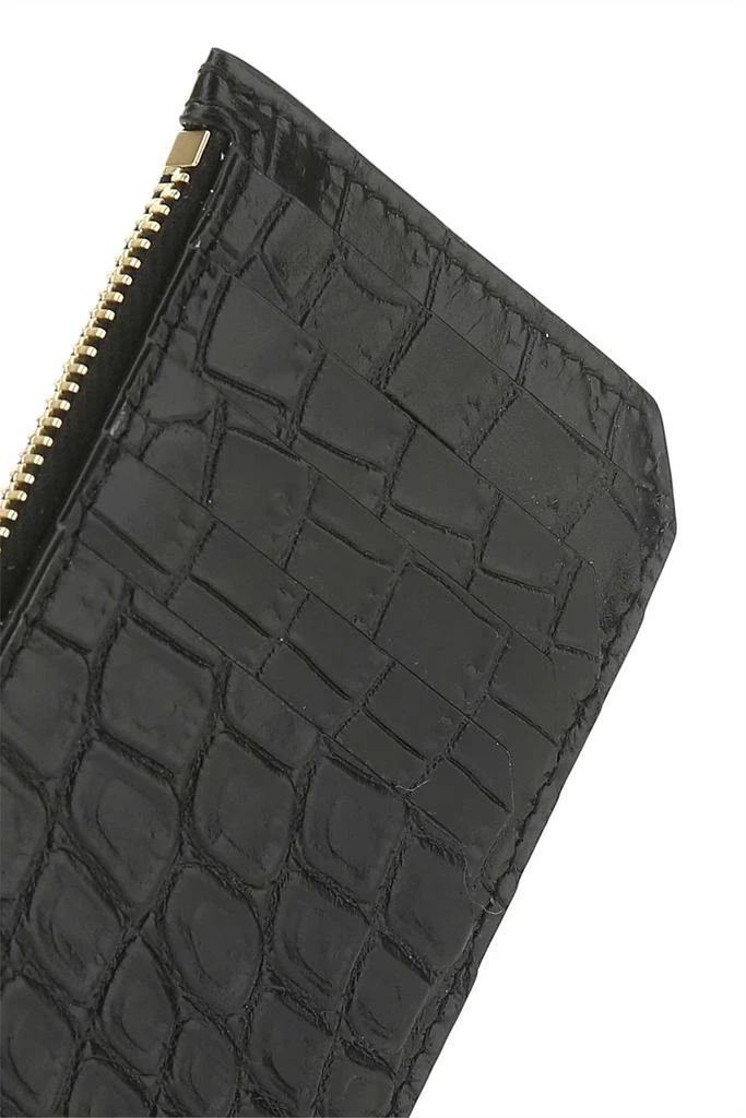 Yves Saint Laurent Saint Laurent Tiny Monogram Fragments Zip Card Holder 4