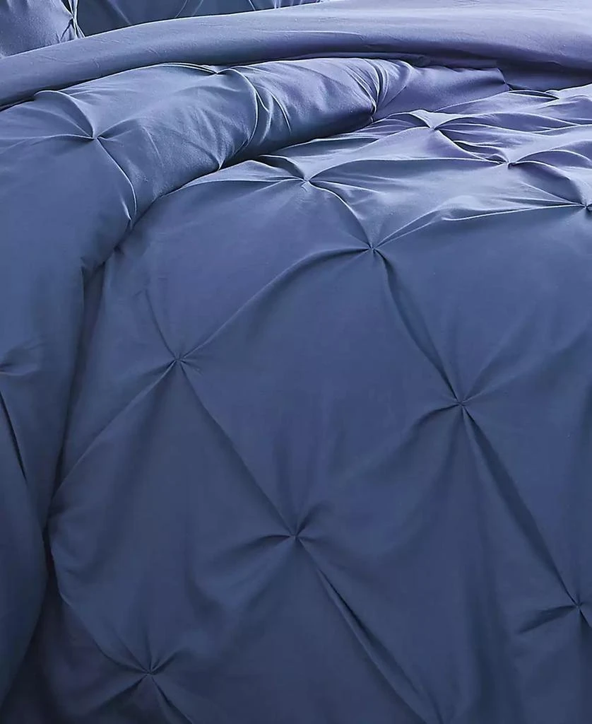 SOUTHSHORE FINE LINENS Pintuck 3 Piece Duvet Cover Set 4