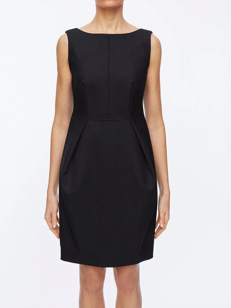 INES DE LA FRESSANGE Anna black woollen dress 3