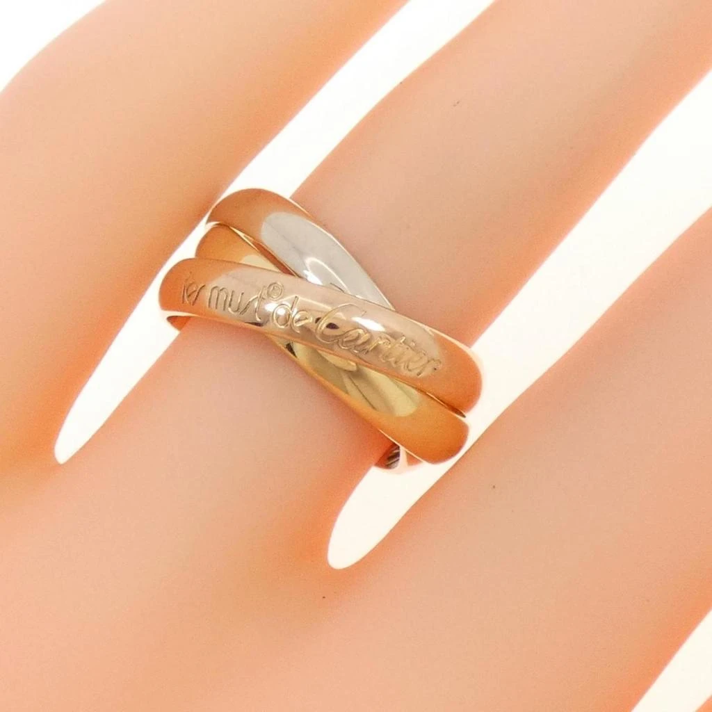 Cartier pink gold gold yellow gold pink gold (18K) gold (18K) yellow gold (18K) Band Ring (Pre-Owned) 4