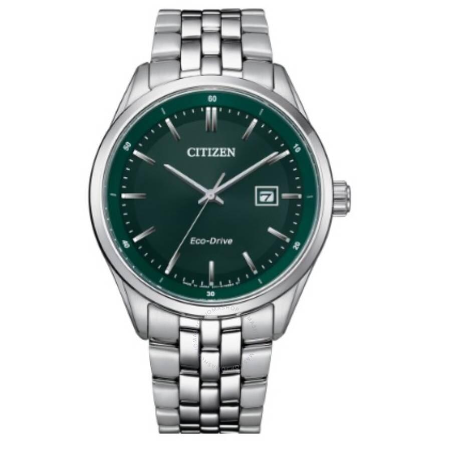 Citizen Eco-Drive Green Dial Men's Watch BM7569-89X