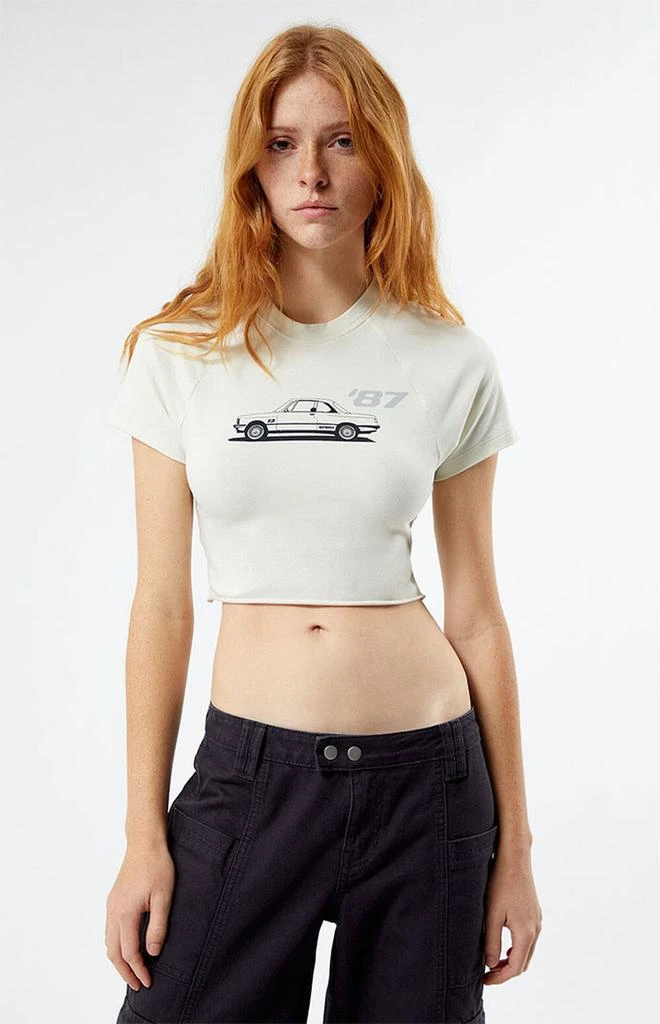 PacSun 87 Car Raglan T-Shirt 3