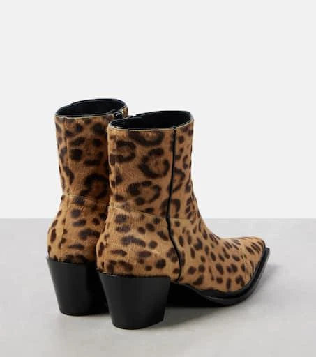 Jimmy Choo Cece 60 leopard-print calf hair ankle boots 2