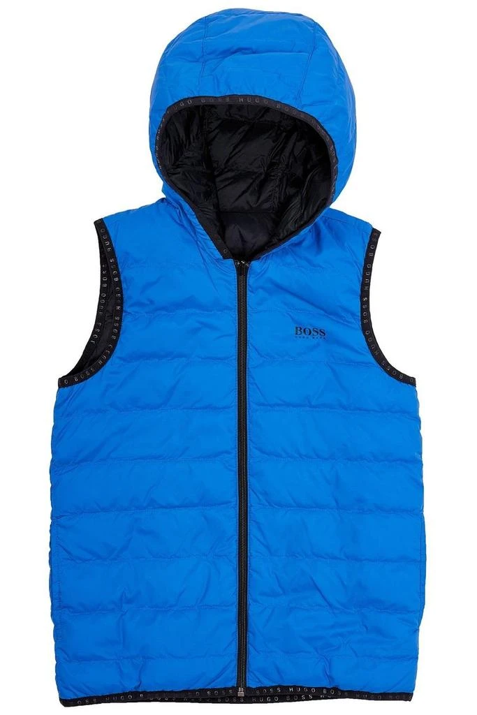 Hugo Boss Hugo Boss Kids Hooded Quilted Vest