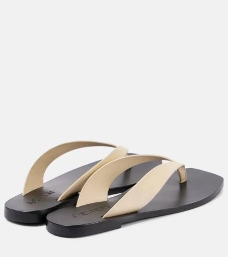 A.Emery Kinto leather thong sandals 3