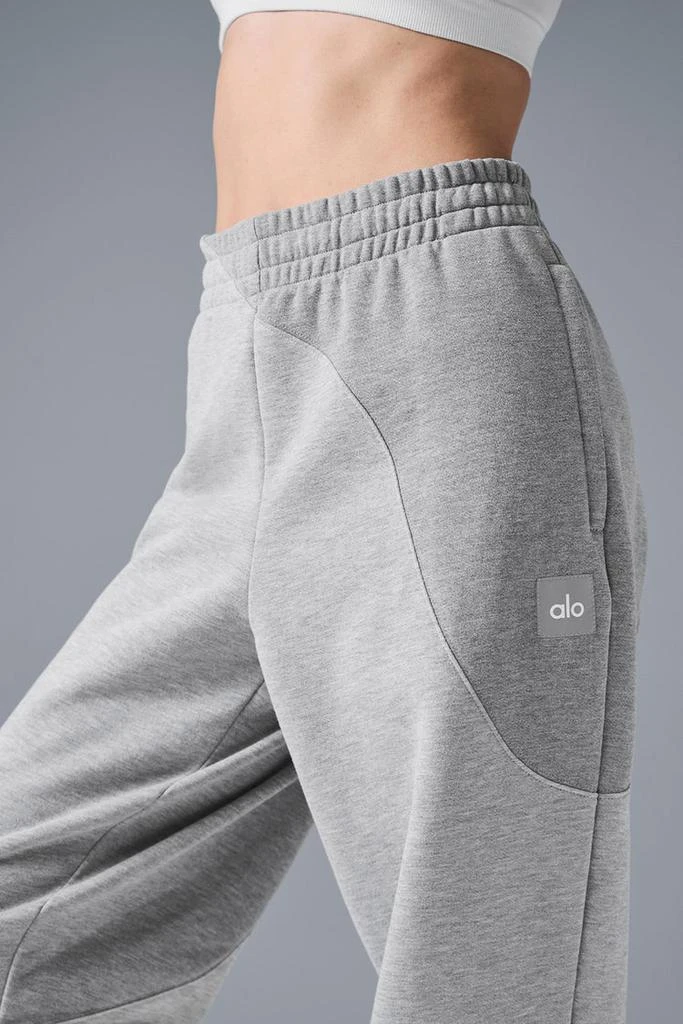 Alo Make Waves Sweatpant - Italian Plum Tonal 5