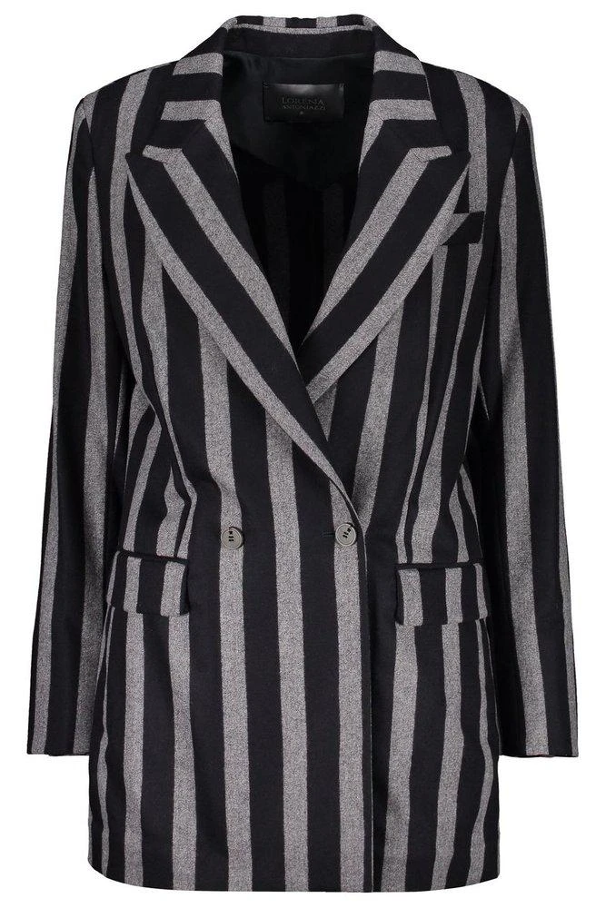 Lorena Antoniazzi Lorena Antoniazzi Striped Double-Breasted Blazer