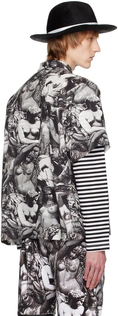 UNDERCOVER Black Printed Shirt 3