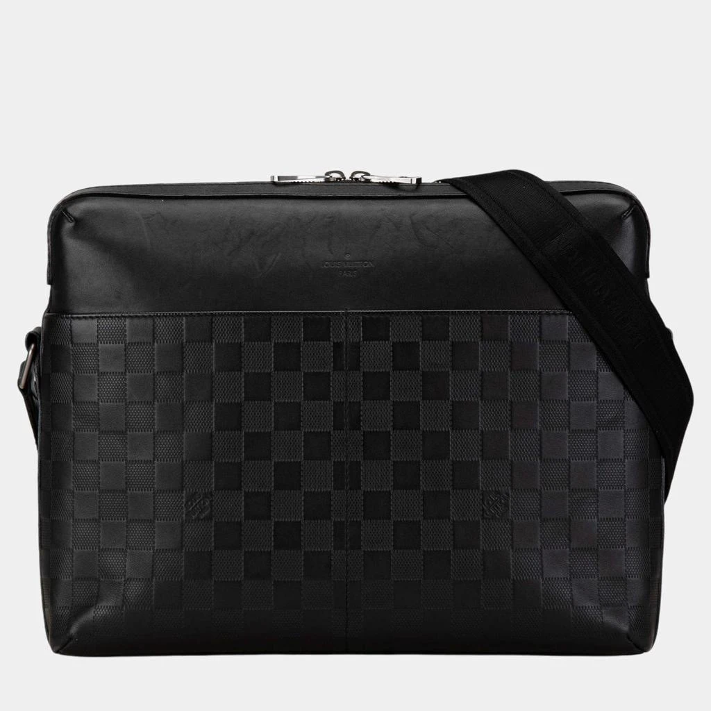 Louis Vuitton Louis Vuitton Black Damier Infini Calypso MM 1