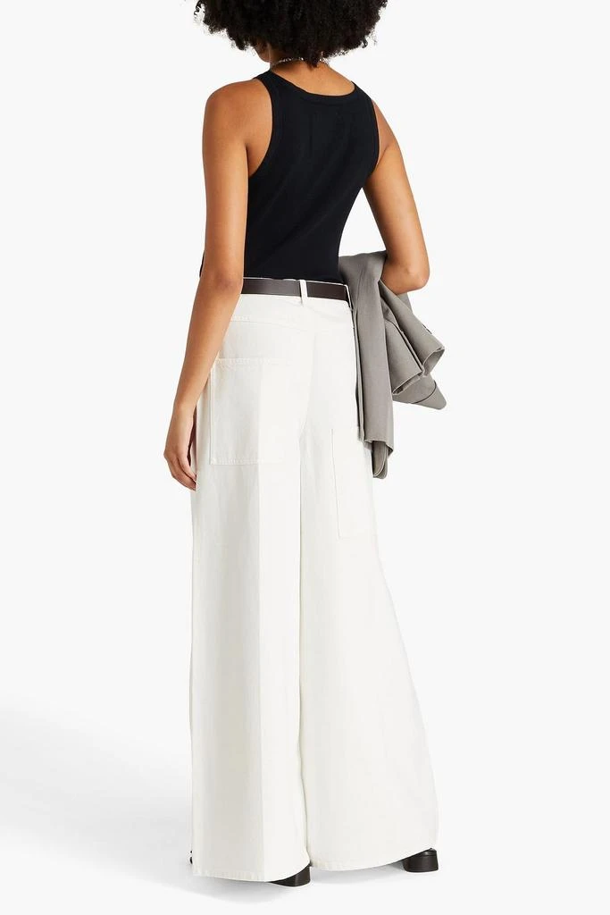 Tibi High-rise wide-leg jeans 3