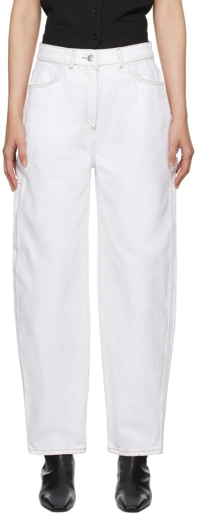 Saks Potts White Helle Jeans 1