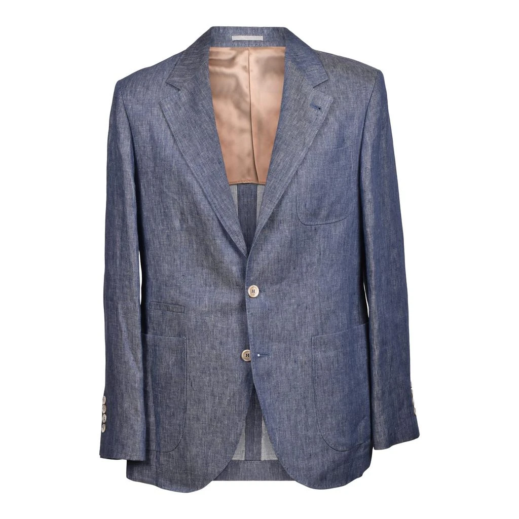 Brunello Cucinelli Linen Men
s Blazer