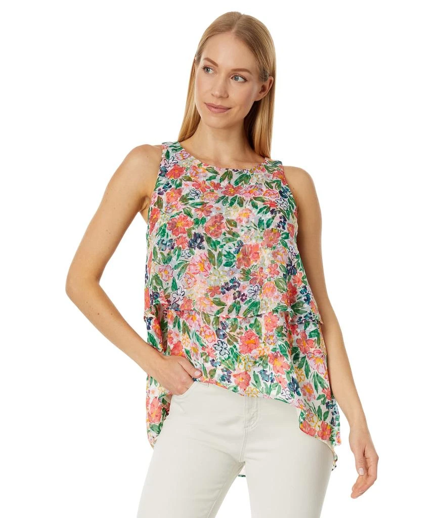 Vince Camuto Sleeveless Layered Blouse 1